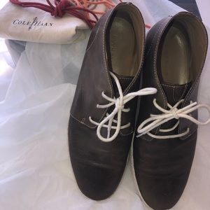 Cole Haan brown leather GrandPro Chukka Boot